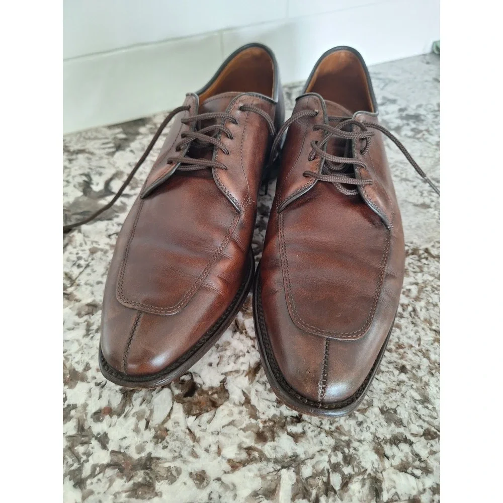 Allen Edmonds Birmingham Brown Oxford Dress Shoes Men's‎ Size 10D